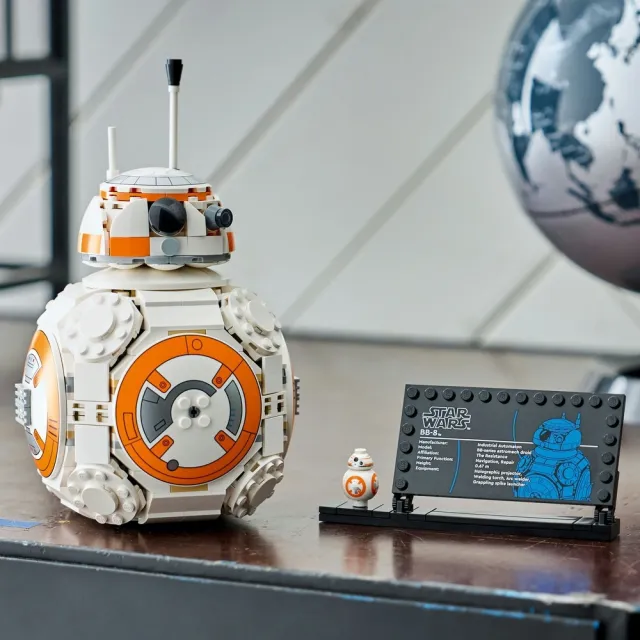 【LEGO 樂高】星際大戰系列 75452 宇航機器人 BB-8(機器人 星戰 積木 玩具)