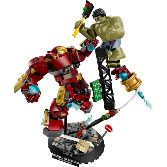 【LEGO 樂高】漫威超級英雄系列 76343 史詩級對決：浩克毀滅者 vs. 浩克(Marvel 奧創紀元 積木 玩具)