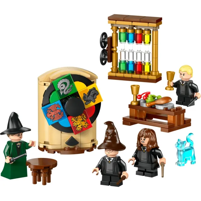 【LEGO 樂高】哈利波特系列 76460 霍格華茲城堡：分類帽 儀式(Harry Potter 玩具 積木 禮物)