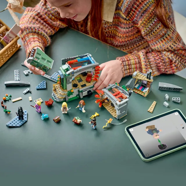 【LEGO 樂高】哈利波特系列 76467 露娜羅古德的家(Harry Potter 建築玩具 積木 玩具)