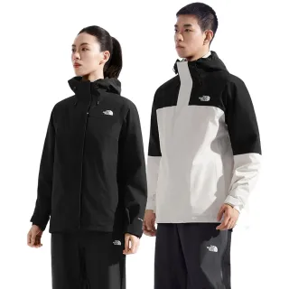 【The North Face 官方旗艦】中性款防水透氣抓絨內裡三合一外套(多款任選)
