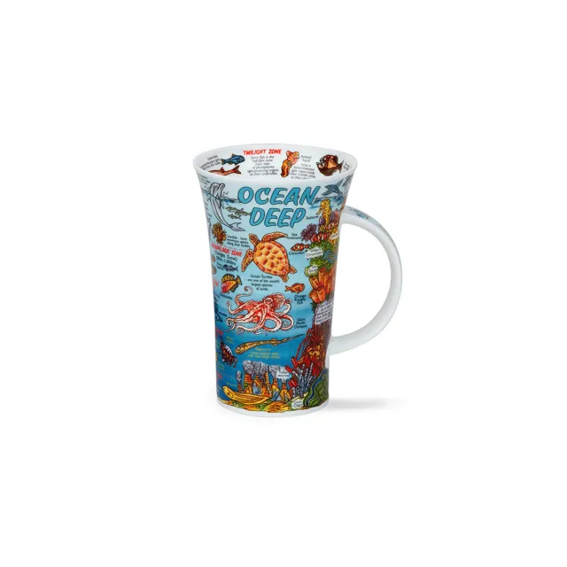 【DUNOON】Glencoe杯型骨瓷馬克杯-500ml(100%英國製 居禮名店獨家代理)