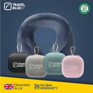 【Travel Blue 藍旅】頸枕收納盒 多功能收納_保固36個月(可扣背包&行李箱)