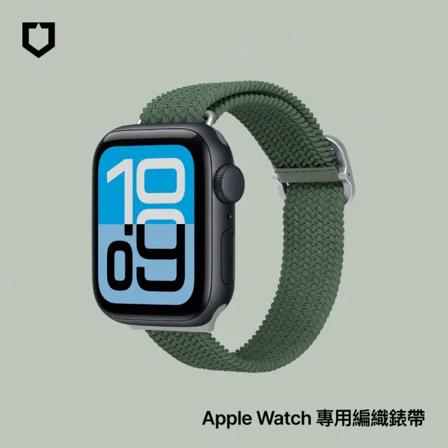 【RHINOSHIELD 犀牛盾】Apple Watch 編織錶帶 38/40/41mm/第10/11代42mm適用