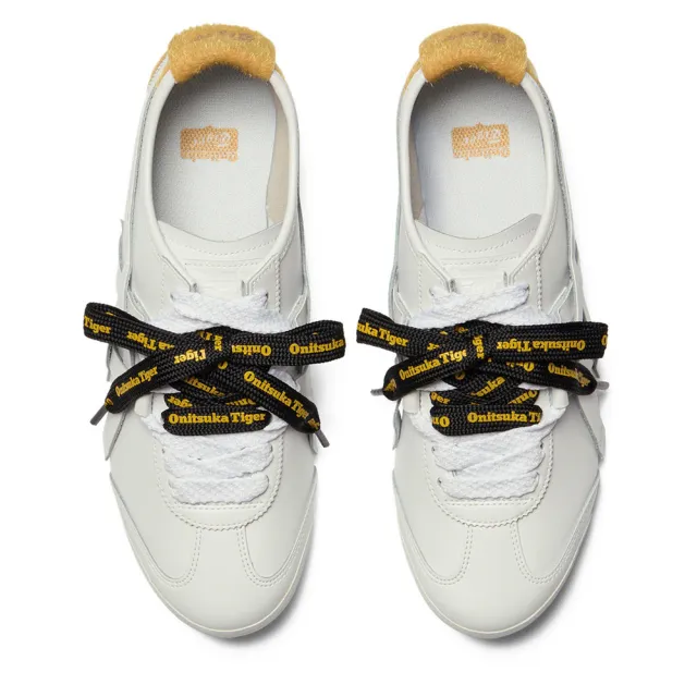 【Onitsuka Tiger】鬼塚虎 2026 新年限定款 白黃拼接設計款 MEXICO 66 休閒鞋 (1183C565-100)