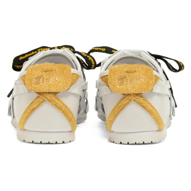 【Onitsuka Tiger】鬼塚虎 2026 新年限定款 白黃拼接設計款 MEXICO 66 休閒鞋 (1183C565-100)