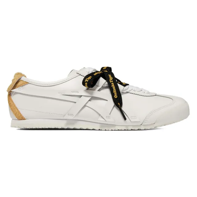 【Onitsuka Tiger】鬼塚虎 2026 新年限定款 白黃拼接設計款 MEXICO 66 休閒鞋 (1183C565-100)