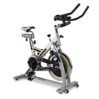 【BH歐洲百年品牌】H9158RF 雙三角精重飛輪健身車(三角車架/鑄鐵飛輪/電子表數據)