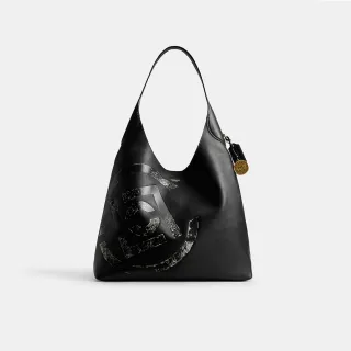 【COACH】蔻馳官方直營 COACH CLOT BROOKLYN 39號單肩手袋 單肩包 肩背包-B4/混合黑色(CDT29)