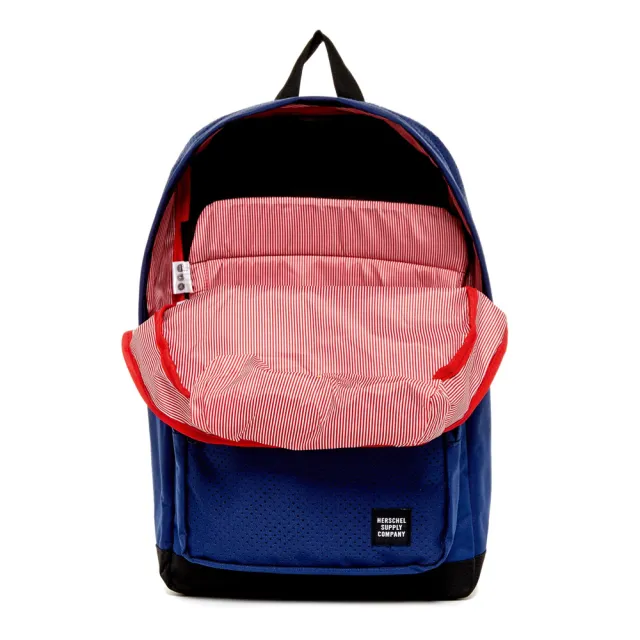 【Herschel】雙11 Pop Quiz 大型 Aspect 深藍 帆布底 防潑水 筆電夾層 大學 書包 學生 男生 女 