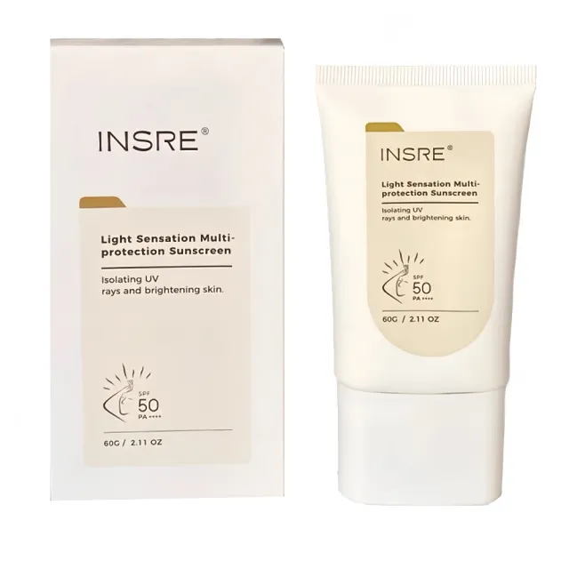 【Addme 愛戴美】潤色柔膚美白防曬乳SPF50+ 60g(防曬霜/控油隔離乳/臉部防曬/清爽不粘膩)