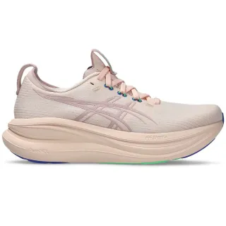 【asics 亞瑟士】慢跑鞋 女鞋 運動鞋 緩震 D寬楦 GEL-NIMBUS 28 粉 1012B917-700