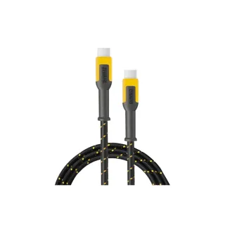 【DEWALT 得偉】充電傳輸線 120CM TYPE-C to TYPE-C(DXMA1311362E)