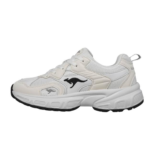 【KangaROOS】休閒鞋 女鞋 運動鞋 厚底老爹鞋 VELOCITY 白 KW51849