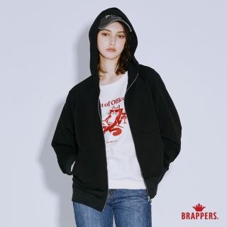 【BRAPPERS】女款 美式休閒連帽外套(黑)