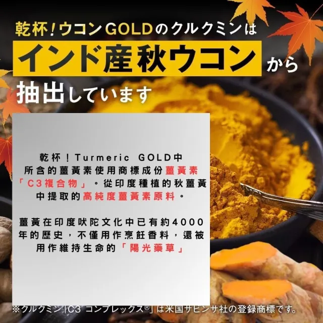 【日本PILLBOX】乾杯!薑黃GOLD金色強化版 六入組(5粒/組)
