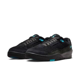 【NIKE 耐吉】休閒鞋 男鞋 運動鞋 麂皮 喬丹 JORDAN FLIGHT COURT 黑 HF3255-040(3B3704)