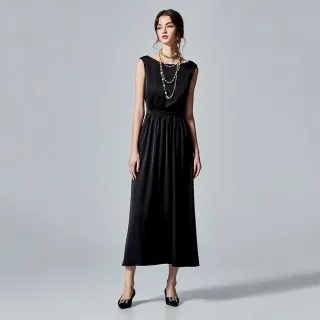 【iROO】光澤感大禮服洋裝