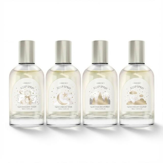 【LAMBENCY 嵐本熙】晚安睡眠噴霧 100ml(星辰/小熊/雲朵/森林)