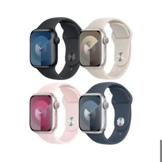 【Apple】Apple Watch S9 GPS 45mm(金屬錶殼搭配運動型錶帶)