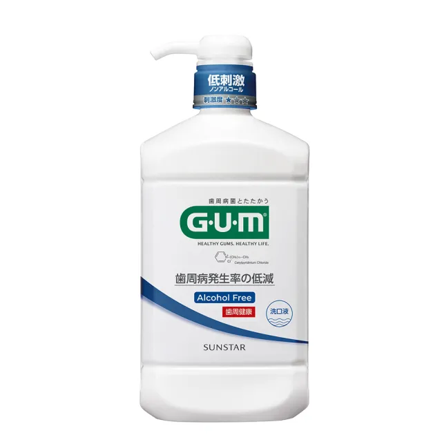 【GUM】牙周護理潔齒液 960ml