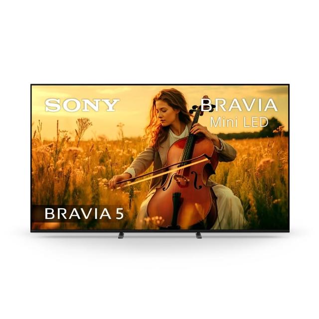 【SONY 索尼】BRAVIA 5 65型XR Mini-LED 4K-HDR Google TV顯示器(Y-65XR50)