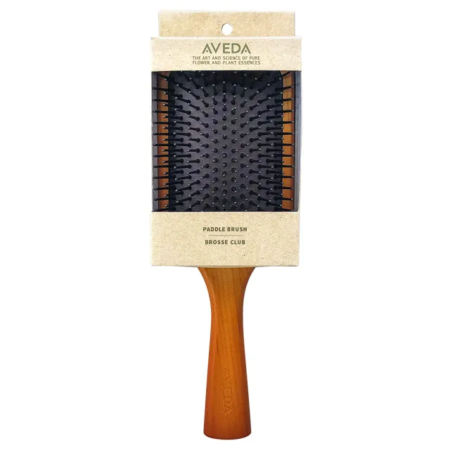 【AVEDA】木質氣墊按摩髮梳-大款 國際航空版