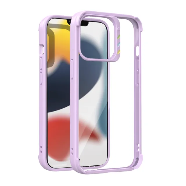 【JTLEGEND】for iPhone 13 Pro Max 6.7 QCam軍規防摔保護殼附鏡頭防護圈