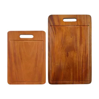 原木加厚烏心石砧板買大送小_全實木非拼板(大x1+中x1)