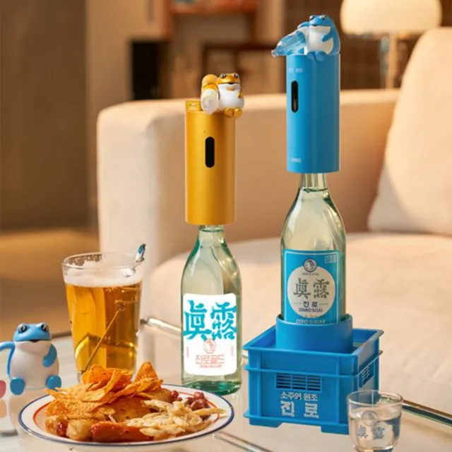 【VIIDA】JINRO真露聯名分酒器(分酒器禮盒/自動倒酒器/派對焦點/聚會必備/喬遷禮物)
