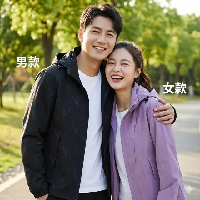 【巴黎精品】極速出貨 衝鋒衣防風夾克(防水透氣防汙耐刮男女外套6色a1eo33 2Q)