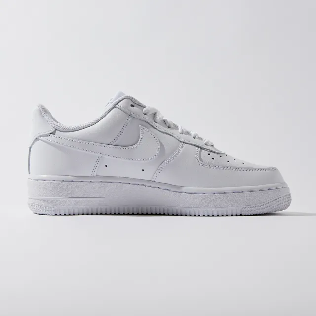 【NIKE 耐吉】Air Force 107 女鞋 白色 經典 簡約 皮革 休閒鞋 DD8959-100