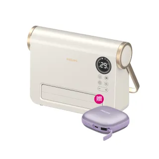 【Philips 飛利浦】石墨烯壁掛暖風機/陶磁居浴兩用電暖器-可遙控(AHR3126FX)