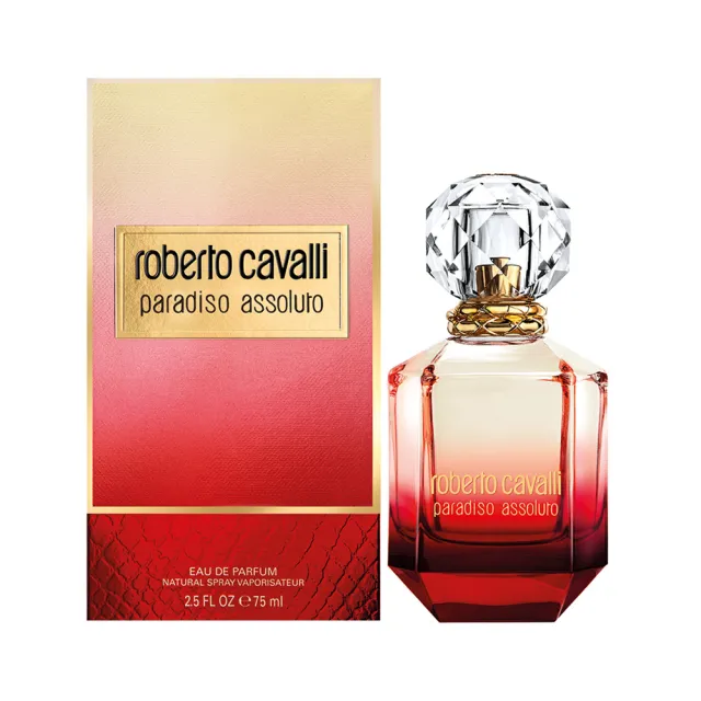 【Roberto Cavalli】絕對天堂女性淡香精75ml(專櫃公司貨)