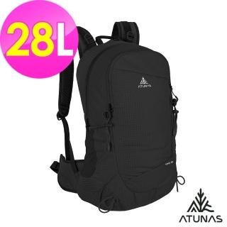 【ATUNAS 歐都納】HIKE網架式透氣後背包28L(A1BPGZ04黑/休閒旅遊包/登山/健行包/日常包*)