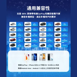 【Carlinkit】Carplay轉安卓 Tbox EVO 八核心+128GB內存 車載影音盒 安卓盒 applepie(2025新韌體/高通6225)