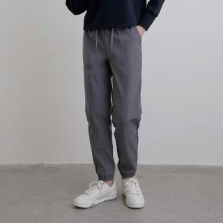 【GIORDANO 佐丹奴】女裝彈力加絨束口褲 G-motion Nature Fleece系列(14 燻灰色)