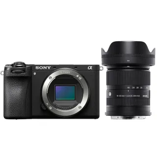 【SONY 索尼】ILCE-6700 A6700 附 SIGMA 18-50mm F2.8 DC DN(公司貨 APS-C 無反微單眼數位相機)
