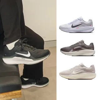 【NIKE 耐吉】運動鞋 慢跑鞋 MNS NIKE AIR WINFLO 11 WIDE 男鞋 女鞋 黑白紫黃 多款(FJ9510-100&)