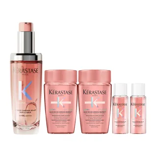 【KERASTASE 巴黎卡詩】恆彩重生水漾光持色露75ml(護色/持色/護髮油)