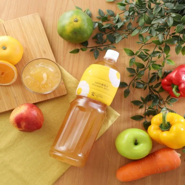 【Sunny Hills 微熱山丘】官方代理 100% 鳳梨汁 x 4瓶裝 直火熬出1420ml/瓶(調飲/果汁/送禮/禮盒)(中秋禮盒