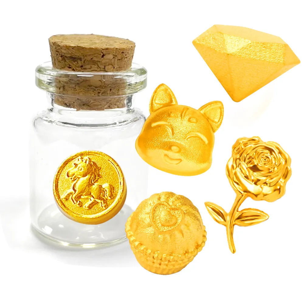 元大珠寶】黃金金豆9999招財多選附加玻璃瓶(0.27錢正負1厘) - momo購物網- 好評推薦-2026年1月