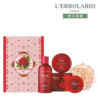 【L’ERBOLARIO 蕾莉歐】緋紅玫瑰馥郁禮盒(送禮首選、香氛禮盒、生日禮物、中秋節送禮)