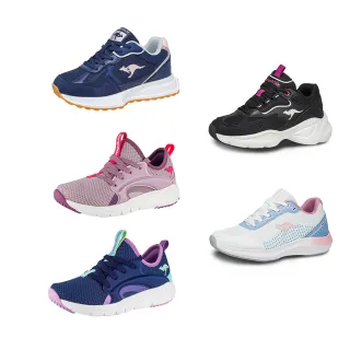 【KangaROOS】慢跑鞋 女鞋 運動鞋 超輕量 貼合腳型 多款任選(KW41707 KW41182 KW41186 KW41167)