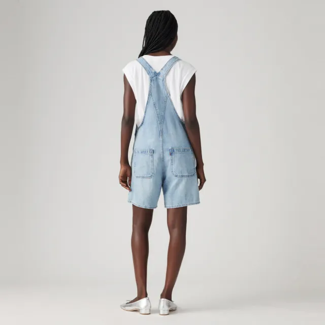【LEVIS】寬鬆吊帶褲 牛仔吊帶褲 女生牛仔褲 人氣新品 001UY-0000