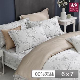 【HongYew 鴻宇】60支100%天絲 兩用被套-娜蘿亞(雙人)
