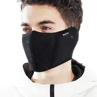 【KT BIKER】冬季保暖口罩 2入(機車面罩 抓絨護耳口罩 保暖護耳口罩 防寒 保暖 加厚 護耳 口罩 面罩)