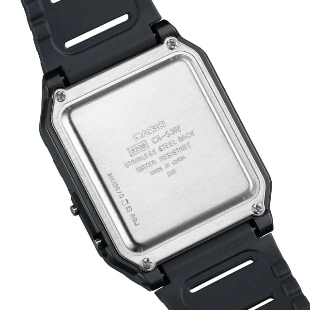 【CASIO 卡西歐】計算機功能電子錶(CA-53W-1)