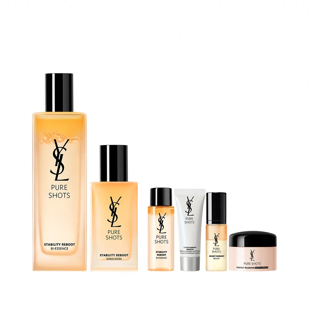 【YSL】官方直營 極速調皮保養組(調皮水+調皮乳/化妝水/乳液)