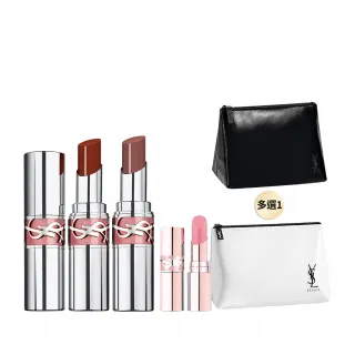 【YSL】官方直營 情挑誘光美唇2入組(水唇膏新品)